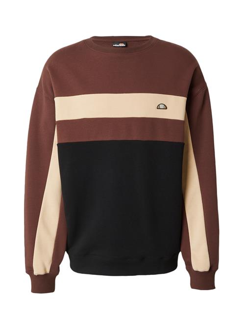 ELLESSE Sweatshirt 'Andora'  beige / brun / sort