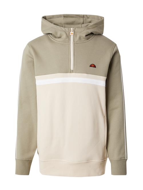 ELLESSE Sweatshirt 'Antogoni'  beige / mørkebeige / hvid