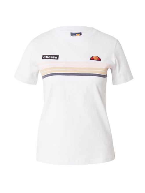 ELLESSE Shirts 'Mikita'  lysebeige / marin / rød / hvid