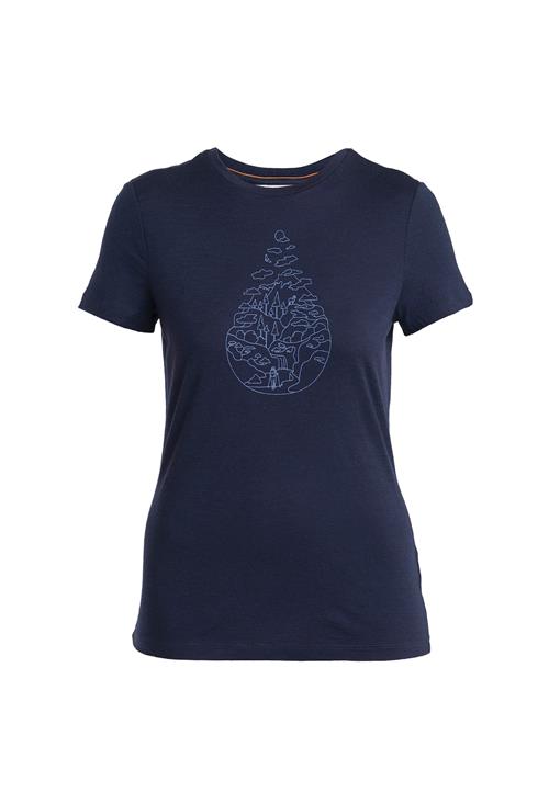 ICEBREAKER Funktionsbluse 'Tech Lite III'  navy / lyselilla