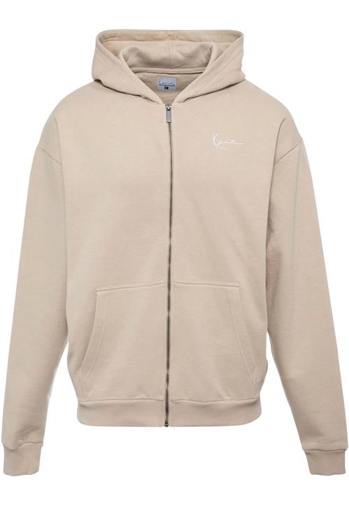 Karl Kani Sweatjakke  beige / hvid