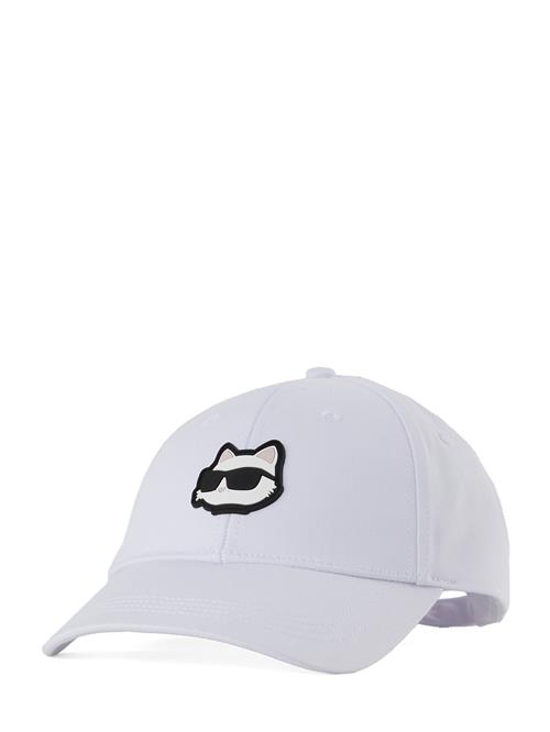 Se Karl Lagerfeld Hætte ' IKONIK CHOUPETTE CAP '  sort / hvid ved About You