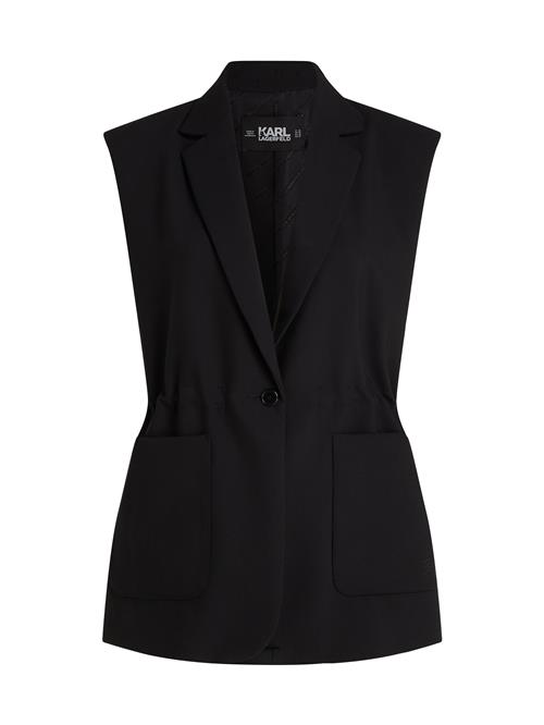 Karl Lagerfeld Vest  sort