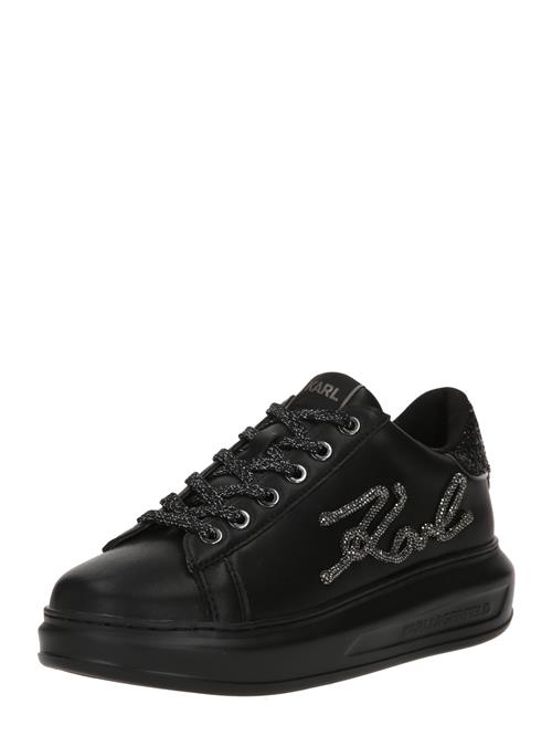 Se Karl Lagerfeld Sneaker low  sort / sølv ved About You