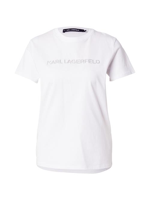 Se Karl Lagerfeld Shirts  grå / hvid ved About You