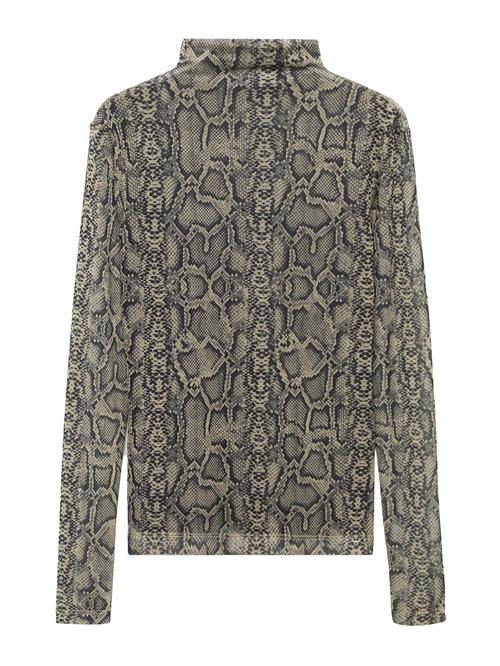 Se MANGO Shirts 'CLAUDEN'  taupe / sort ved About You