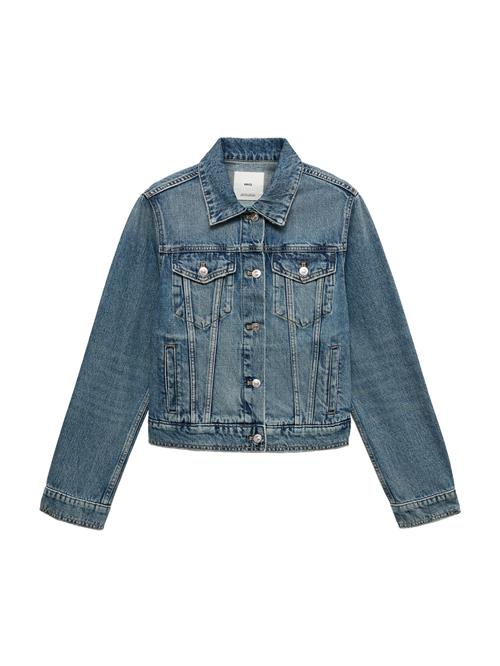 MANGO Overgangsjakke 'ASTRID'  blue denim