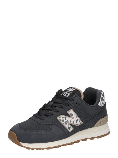 Se new balance Sneaker low '574'  beige / basalgrå / sort / hvid ved About You