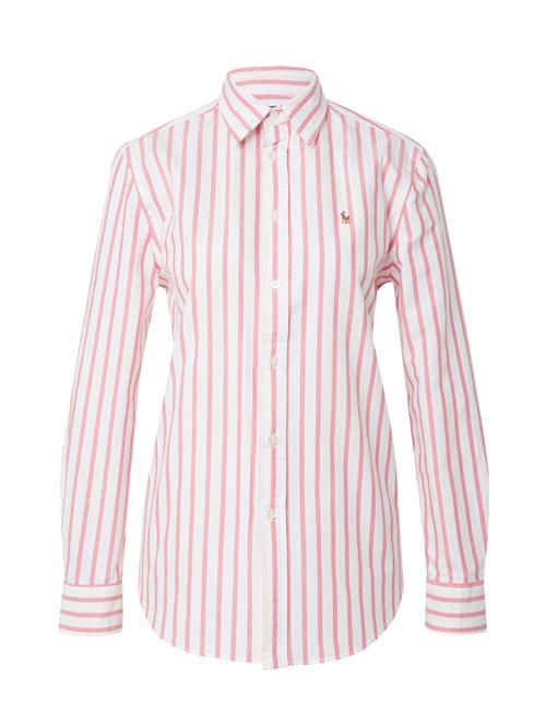 Polo Ralph Lauren Bluse  lyseblå / brun / pink / hvid