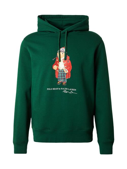 Se Polo Ralph Lauren Sweatshirt  marin / mørkegrøn / rød / hvid ved About You