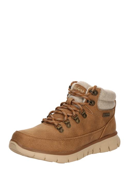 Se SKECHERS Snørestøvletter  beige / cognac ved About You