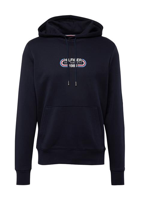 TOMMY HILFIGER Sweatshirt  natblå / lyseblå / rød / hvid