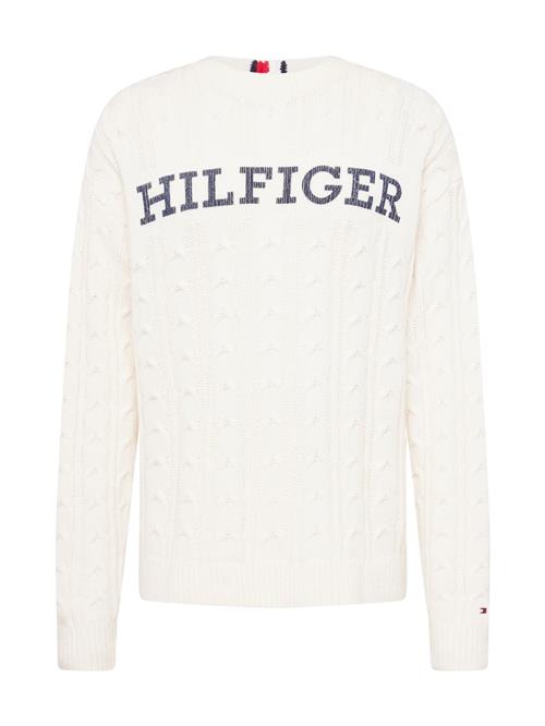 TOMMY HILFIGER Pullover  beige / navy / rød / sort