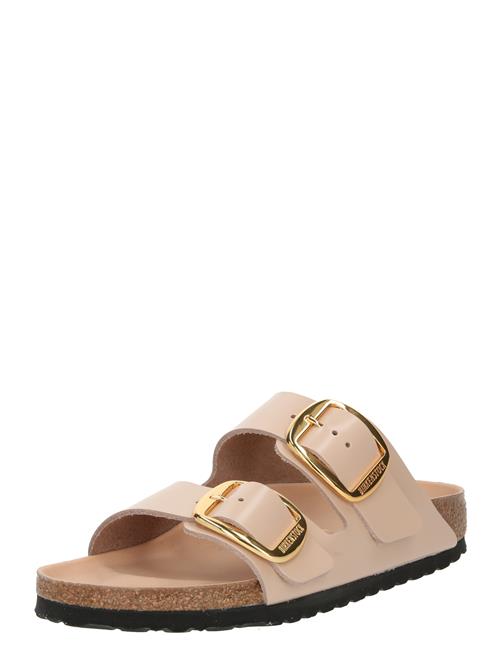 BIRKENSTOCK Pantoletter 'Arizona BB LENA'  beige / guld