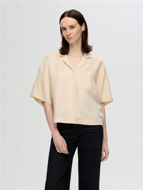 Se SELECTED FEMME Bluse 'Lyra'  beige ved About You