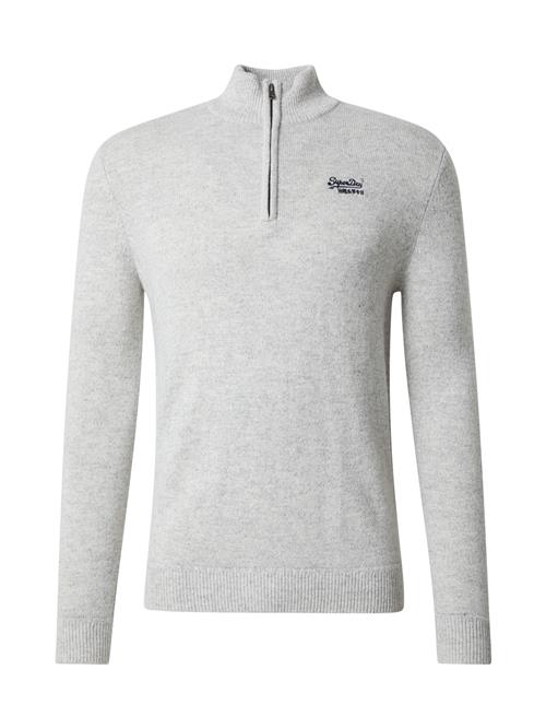 Superdry Pullover 'Essential'  grå-meleret / sort