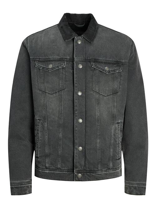 Se JACK & JONES Overgangsjakke 'JJIJean'  black denim ved About You