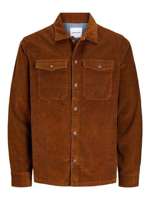 JACK & JONES Skjorte 'JJEEddie'  brun