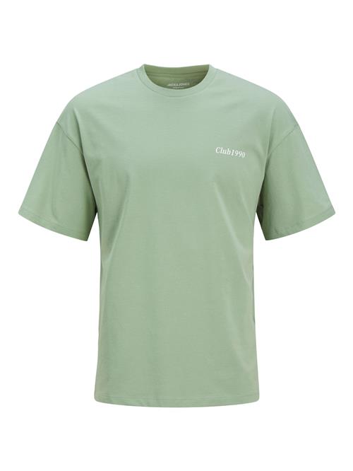 JACK & JONES Bluser & t-shirts 'JJEBradley'  lime / pastelgrøn / hvid