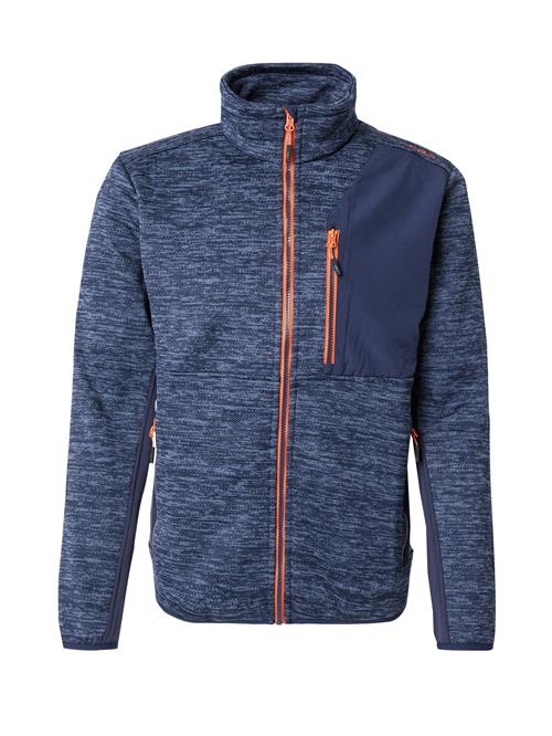 CMP Cardigan  navy / blå-meleret / mørkeorange