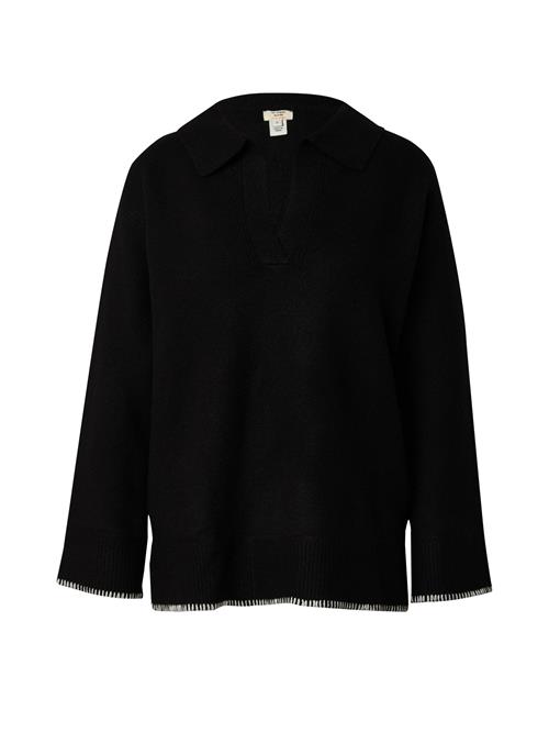 River Island Pullover  sort / hvid