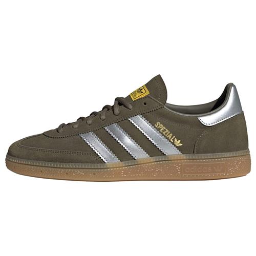 ADIDAS ORIGINALS Sneaker low 'Handball Spezial'  brun / gul / oliven / sølv