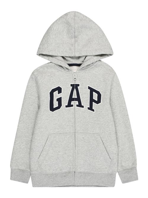 Se GAP Sweatjakke  navy / grå / hvid ved About You