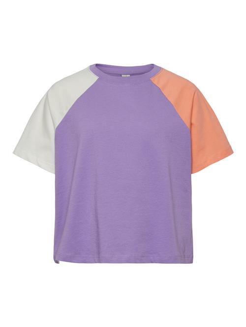 Pieces Kids Bluser & t-shirts 'LILI'  lyselilla / mandarin / hvid