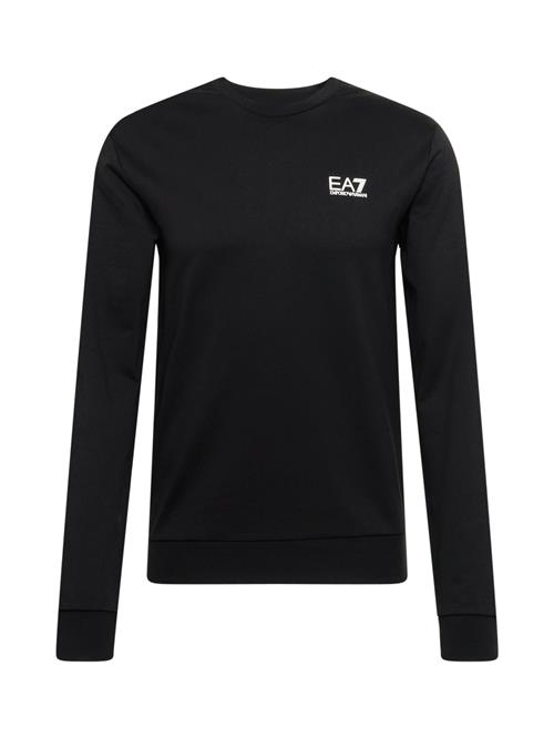 EA7 Emporio Armani Sweatshirt  sort / hvid