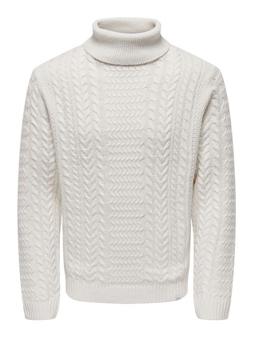 Only & Sons Pullover 'ONSFLETCHER'  offwhite