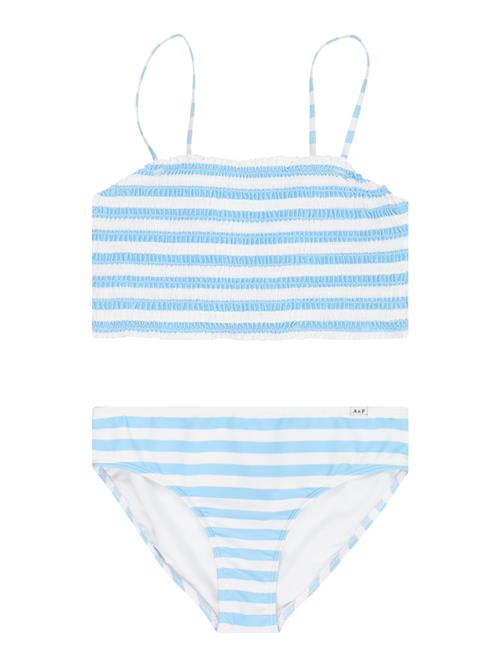 Abercrombie & Fitch Bikini 'JAN'  aqua / hvid