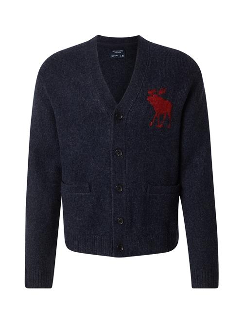 Abercrombie & Fitch Cardigan  navy / rød