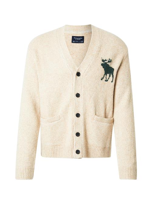 Se Abercrombie & Fitch Cardigan  beige-meleret / grøn ved About You