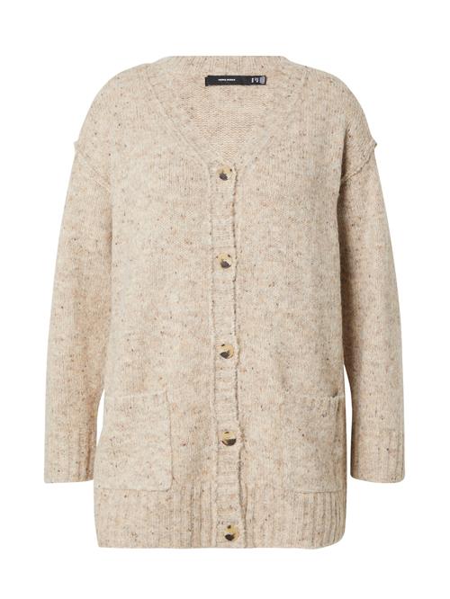 Vero Moda Curve Cardigan 'VMCINGRID'  mørkebeige