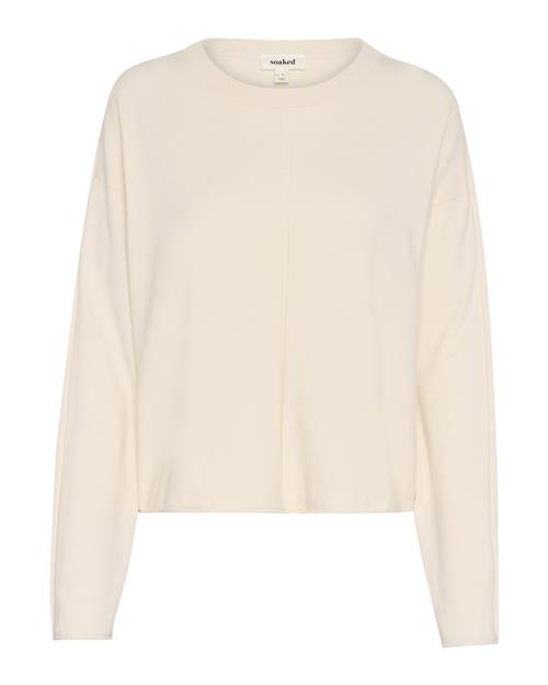 SOAKED IN LUXURY Pullover 'Spina'  creme