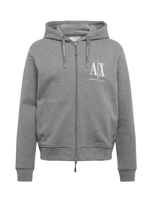 Se ARMANI EXCHANGE Sweatjakke '8NZMPP'  lysegrå ved About You