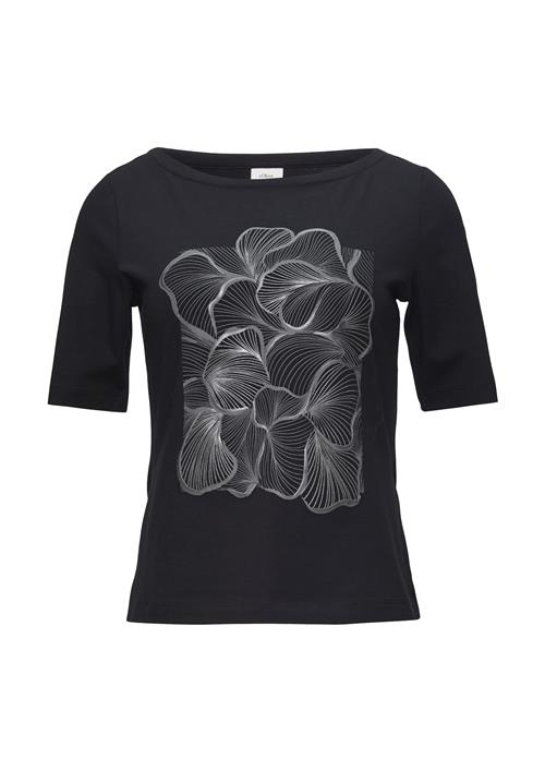 Se s.Oliver BLACK LABEL Shirts  lysegrå / sort ved About You