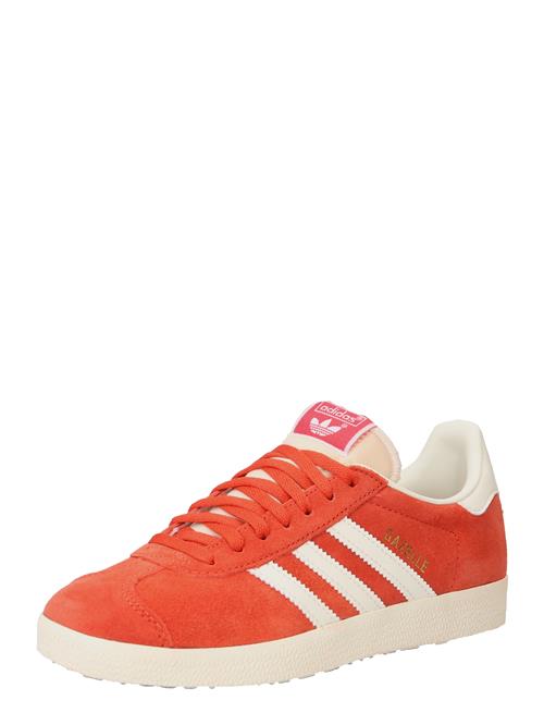 ADIDAS ORIGINALS Sneaker low 'Gazelle'  beige / rød / sort / offwhite