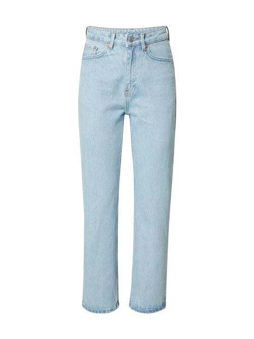 Se WEEKDAY Jeans 'Voyage High Straight'  blue denim ved About You