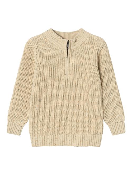 Se NAME IT Pullover 'Nesalle'  beige / blå / karamel ved About You