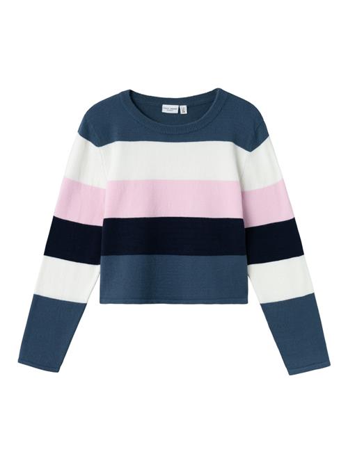 NAME IT Pullover 'NKFVajsas'  marin / lyserød / sort / hvid