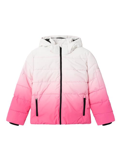 NAME IT Sportsjakke 'NKFMOUNTAIN05'  pink / offwhite