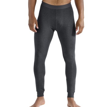 Bread & Boxers Bread and Boxers Organic Cotton Long Johns Mørkgrå  økologisk bomuld Large Herre