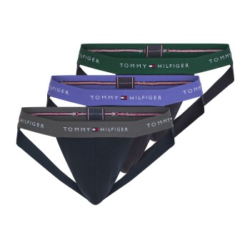 Tommy Hilfiger 3P WB Jockstrap Flerfarvet økologisk bomuld XX-Large Herre