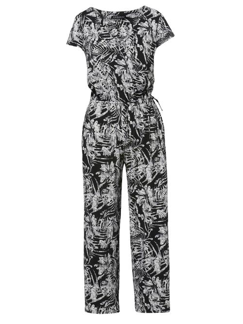 KOROSHI Jumpsuit  sort / hvid