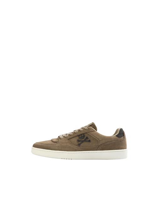 Scalpers Sneaker low 'Randy'  taupe / sort