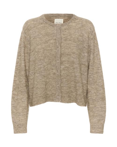 Part Two Cardigan 'Linika'  beige-meleret