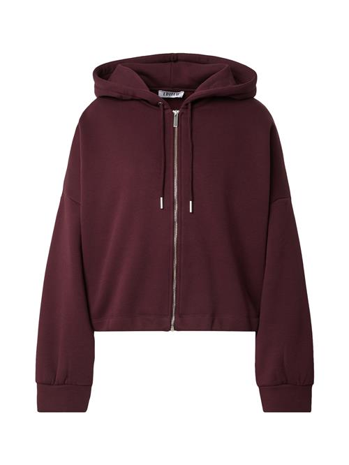 EDITED Sweatjakke  bordeaux / mørkerød