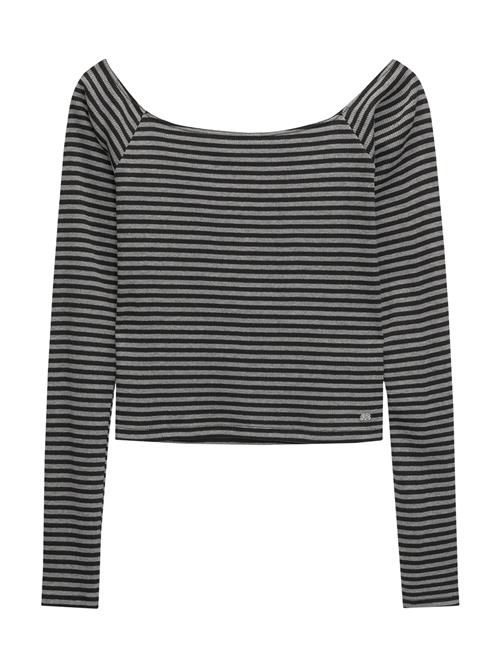 Se Pull&Bear Shirts  grå-meleret / sort ved About You