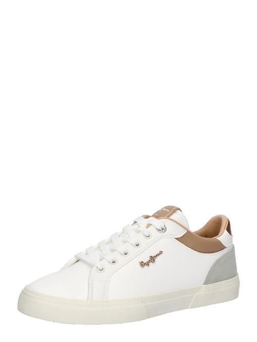 Pepe Jeans Sneaker low 'KENTON COURT'  lysebrun / grå / hvid